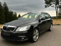 Gebraucht Skoda Octavia vRS 170 PS (125 kW) 2010 Schwarz Kombi