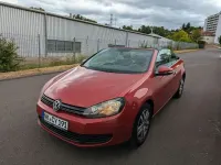 Gebraucht VW Golf Cabriolet 105 PS (77 kW) 2012 Rot Cabrio