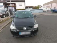 Gebraucht VW Fox 52 PS (38 kW) 2008 Schwarz Kleinwagen