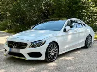 Gebraucht Mercedes C400 AMG line 333 PS (244 kW) 2016 Weiß Limousine