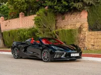 Nowe Corvette Stingray 481 KM (353 kW) 2025 Czarny Kabriolet