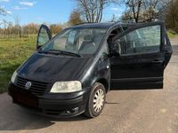 Gebraucht VW Sharan 115 PS (84 kW) 2001 Schwarz Van / Kleinbus