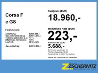 Gebraucht Opel Corsa-e GS Line 100 kW (136 PS) 2022 Jade weiss/arktis weiss Kleinwagen