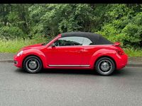 Gebraucht VW Beetle Cabriolet Design 140 PS (102 kW) 2014 Rot Cabrio