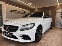 gebraucht Mercedes C220 d T 4M 9G AMG-LINE NIGHT DIST+COM RKAM PANO