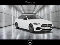 gebraucht Mercedes C300 d 4M AMG+PANO+AHK+DISTR.+LENKR.HZ+DIG.LIGH