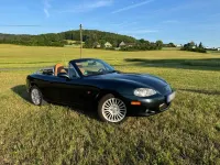 Gebraucht Mazda MX5 Impuls 110 PS (80 kW) 2004 Grün Cabrio