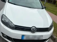 Gebraucht VW Golf VI 92 PS (67 kW) 2011 Weiß Kleinwagen