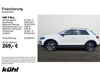 Gebraucht VW T-Roc Move 150 PS (110 kW) 2023 Pure white SUV