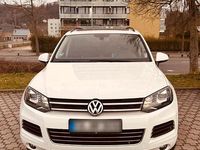 Gebraucht VW Touareg 204 PS (150 kW) 2012 Weiß SUV