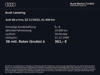 Gebraucht Audi Q4 e-tron Comfort 150 kW (204 PS) 2022 Taifungrau metallic SUV