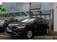 Gebraucht VW T-Roc Life 110 PS (80 kW) 2022 Schwarz SUV