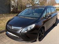Gebraucht Opel Zafira Tourer Edition 165 PS (121 kW) 2012 Schwarz Van / Kleinbus