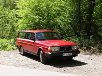 Gebraucht Volvo 245 99 PS (72 kW) 1993 Rot Kombi