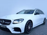 Gebraucht Mercedes E220 AMG line 194 PS (142 kW) 2017 Weiß Kombi