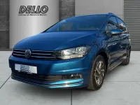 Gebraucht VW Touran Sound 150 PS (110 kW) 2017 Blau Van / Kleinbus