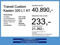 Nowe Ford Transit Custom 170 KM (125 kW) 2026 Biały Minivan