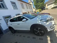 Gebraucht Hyundai Tucson 185 PS (136 kW) 2017 Weiß SUV