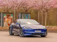 Occasion Tesla Model S 492 kW (670 ch) 2021 Bleue Citadine