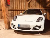 Second-hand Porsche Boxster 265 CP (194 kW) 2015 Alb Cabrio
