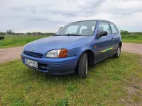 Gebraucht Toyota Starlet 75 PS (55 kW) 1997 Blau Kleinwagen