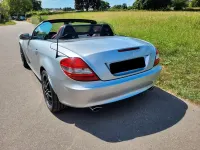 Gebraucht Mercedes SLK350 272 PS (200 kW) 2004 Silber Cabrio
