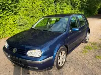 Gebraucht VW Golf IV 75 PS (55 kW) 2002 Blau Kleinwagen