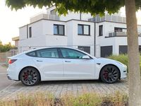 Gebraucht Tesla Model 3 Performance 377 kW (513 PS) 2022 Weiß Limousine