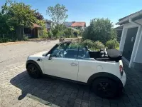 Käytetty Mini One Cabriolet 98 HP (72 kW) 2010 Valkoinen Avoauto