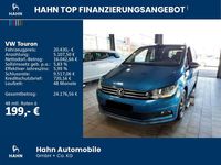 Gebraucht VW Touran Active 150 PS (110 kW) 2021 Caribbean blue metallic Van / Kleinbus