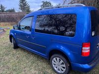 Gebraucht VW Caddy Highline 140 PS (102 kW) 2014 Blau Van / Kleinbus