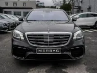 Gebraucht Mercedes S63 AMG Exclusive 612 PS (450 kW) 2018 Designo mokkaschwarz metallic Limousine