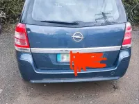 Gebraucht Opel Zafira 110 PS (80 kW) 2008 Blau Van / Kleinbus