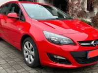 Brugt Opel Astra 120 HK (88 kW) 2015 Rød Sedan