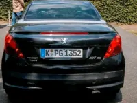 Gebraucht Peugeot 207 CC 120 PS (88 kW) 2007 Schwarz Cabrio
