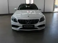 Gebraucht Mercedes C63 AMG AMG 476 PS (350 kW) 2019 Weiß , designo diamantweiß bright Limousine