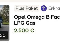 Gebraucht Opel Omega 218 PS (160 kW) 2003 Blau Kombi