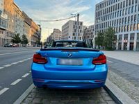 gebraucht BMW 218 i Cabrio - Blue