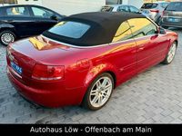 Gebraucht Audi A4 Cabriolet S-Line 163 PS (119 kW) 2007 Granatrot perleffekt Cabrio