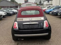 Gebraucht Fiat 500 101 PS (74 kW) 2011 Schwarz Cabrio