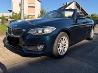 Second-hand BMW 220 Advantage 184 CP (135 kW) 2017 Albastru Cabrio