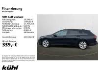 Gebraucht VW Golf VIII Style 150 PS (110 kW) 2021 Deep black perleffekt Kombi