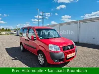 Gebraucht Fiat Doblò Dynamic 77 PS (56 kW) 2009 Rot Van / Kleinbus