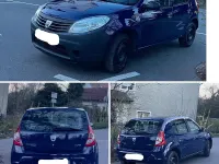 Gebraucht Dacia Sandero 75 PS (55 kW) 2009 Blau Kleinwagen