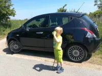 Gebraucht Lancia Ypsilon Gold 69 PS (50 kW) 2013 Schwarz Kleinwagen