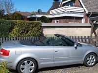 Second-hand Audi A4 170 CP (125 kW) 2003 Argintiu Cabrio