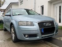 Gebraucht Audi A3 Ambition 125 PS (91 kW) 2007 Blau Kleinwagen