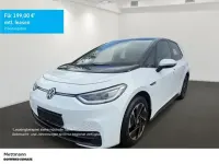 Gebraucht VW ID.3 Pro 150 kW (204 PS) 2021 Weiss Kleinwagen