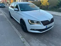 Gebraucht Skoda Superb 120 PS (88 kW) 2015 Weiß Limousine