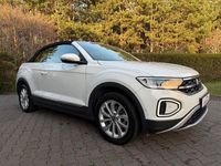 Gebraucht VW T-Roc Cabriolet 110 PS (80 kW) 2023 Weiß Cabrio